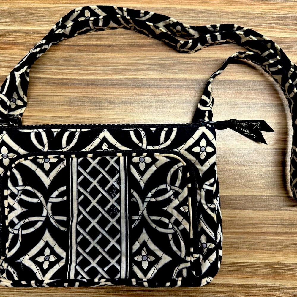Vera Bradley Quilted Cotton Cross Body Shoulder Bag